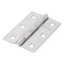 BR-304 | Bisagra rectangular 3' acero inoxidable, Hermex