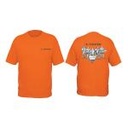 CAM-NAR-42 | Playera naranja estampada 100% algodón, talla 42, Truper