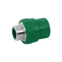 CV-613 | Adaptador PPR 1' macho con inserto metálico, Foset
