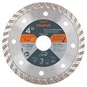 DID-240 | Disco de diamante de 4' x 2.2 mm rin turbo, Truper