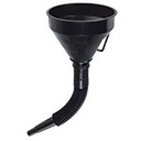 EMB-50 | Embudo plástico 500 ml, cuello flexible con filtro, Truper