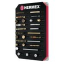 EX-HE-JP1 | Exhibidor con jaladeras y perillas, 1 tablero, Hermex
