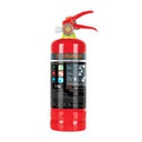 Ext-1000 | Extintor portátil recargable 1 kg, polvo tipo ABC, Truper