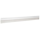 GUPO-100B | Guardapolvo fijo de 100 cm, blanco, Hermex