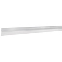 GUPO-120A | Guardapolvo fijo de 120 cm, aluminio, Hermex