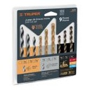 JBMX-9 | Juego de 9 brocas para metal, concreto y madera, Truper