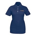 POL-AD-G | Playera polo azul, para dama, talla G, Truper