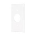 PPSE-SB | Placa de ABS para contacto redondo, Standard, blanco