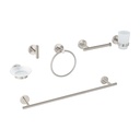 TBA-7000N | Juego de 6 accesorios para baño acabado satín, Foset Tubig