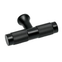 PER-136 | Perilla metálica estilo 'Segovia', negro, Hermex