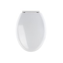 AWC-45OB | Asiento alargado para one piece, cierre lento, blanco, AQUA