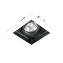 EMP-710S | Luminario empotrable con 1 spot dirigible, blanco, VOLTECK