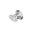 ANG-12 | Llave angular 1/2'x doble salida 1/2', Foset